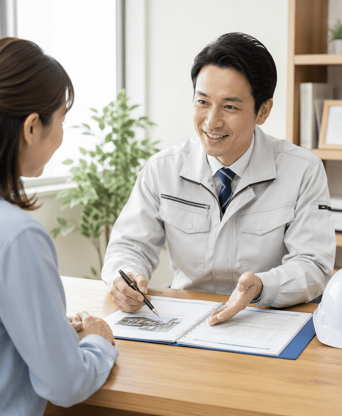 見積りから完工まで分かりやすく対応